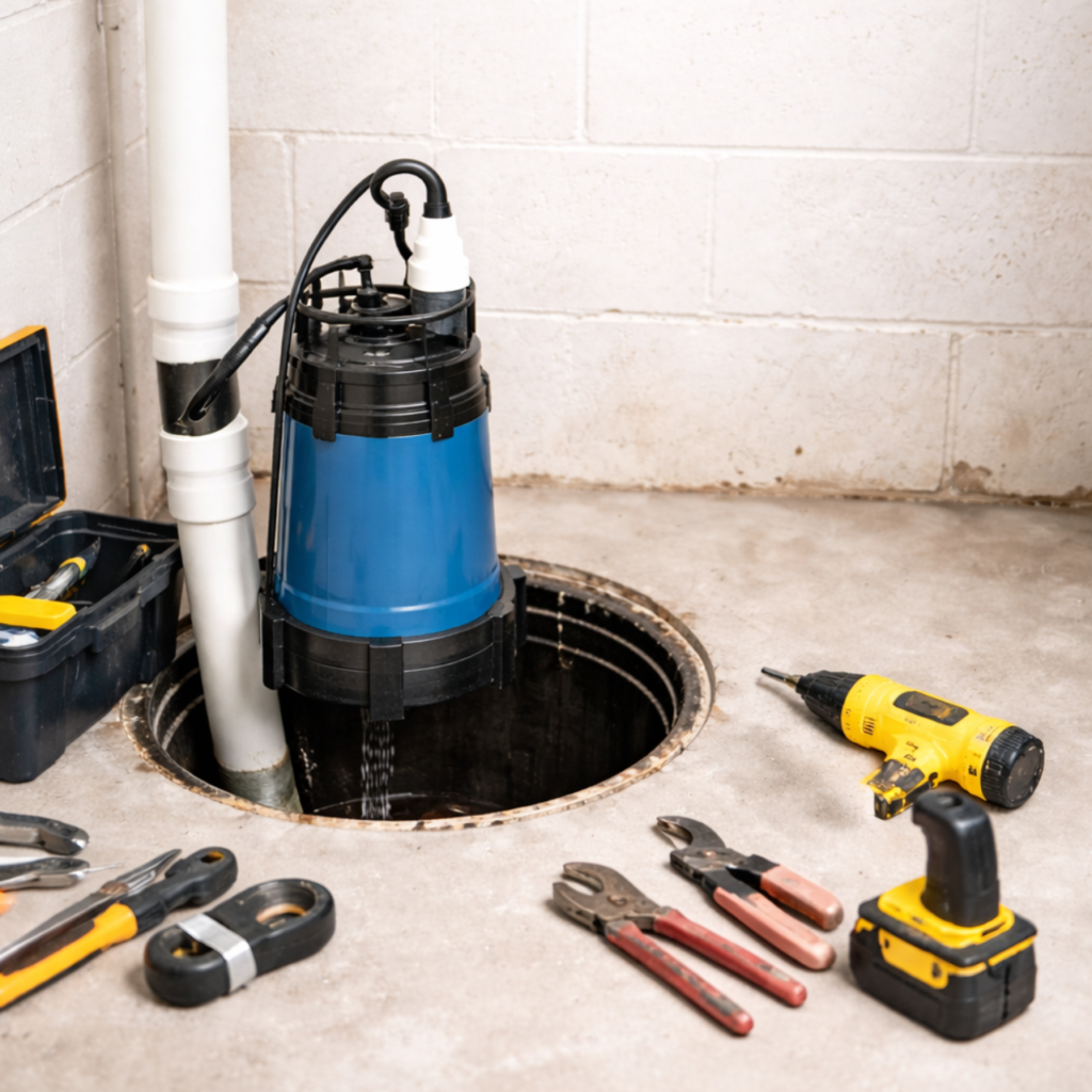 Sump Pump Installation